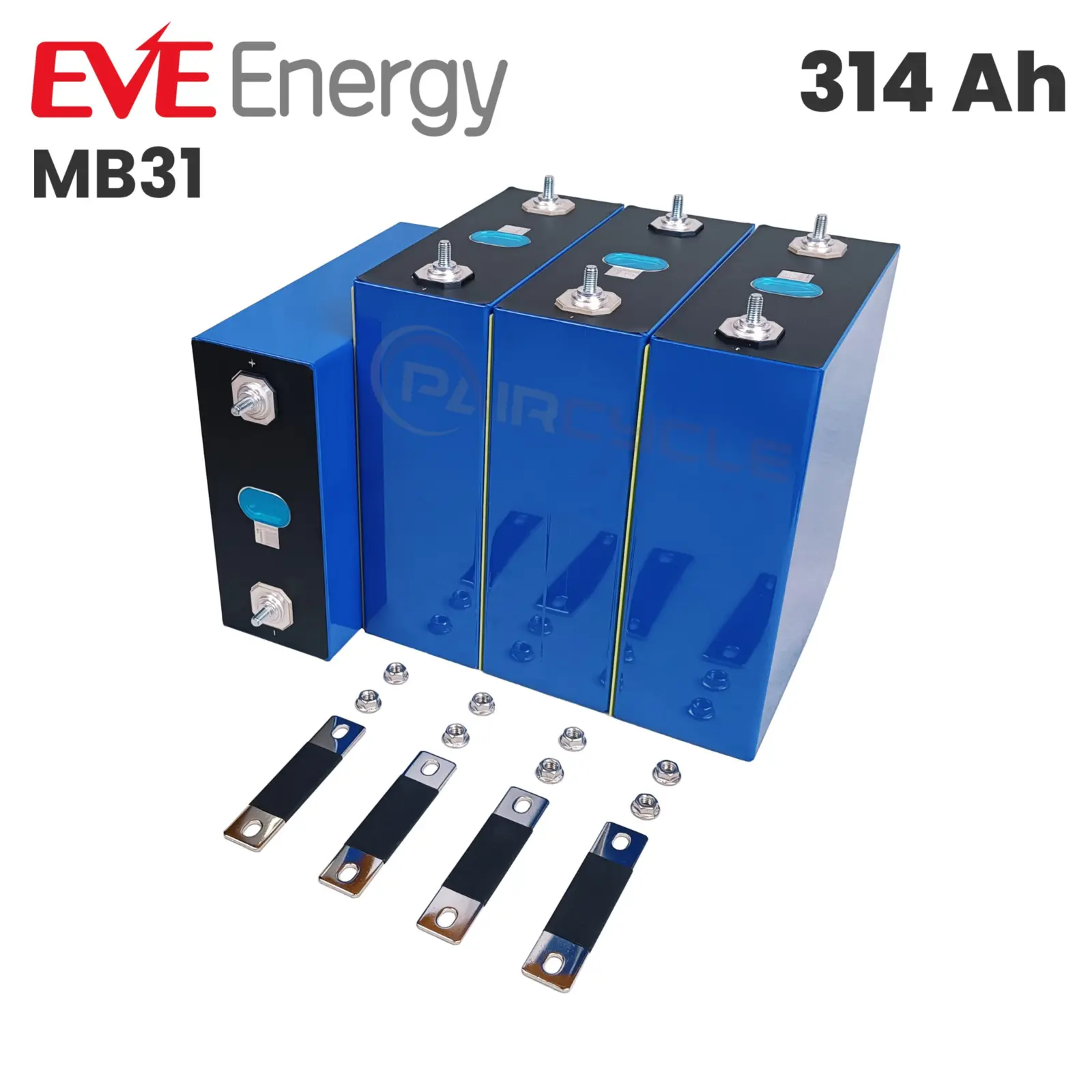 Нові комірки EVE Energy MB31 LiFePO₄ 314 А·год Grade A 2026 року